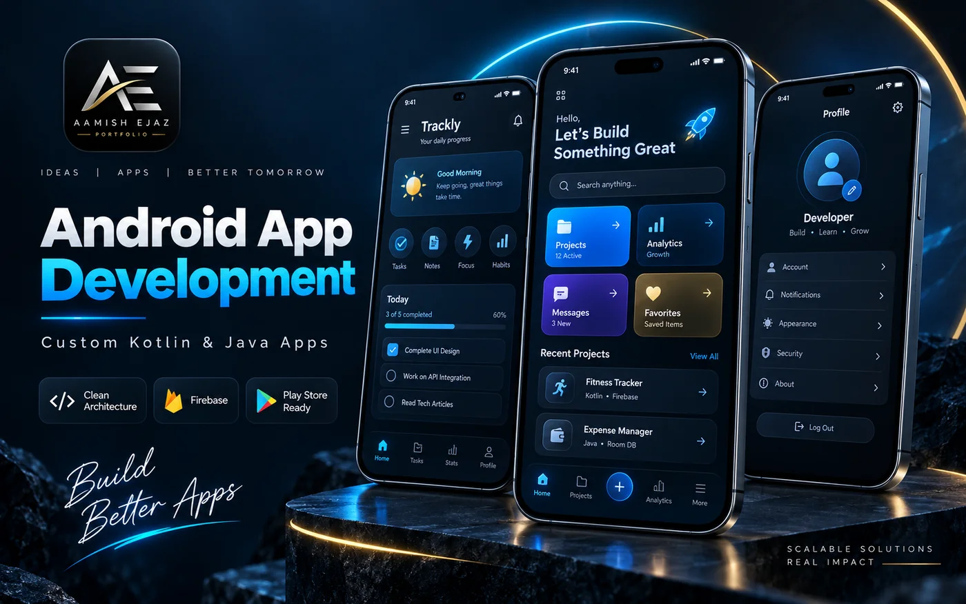 Android app development service visual