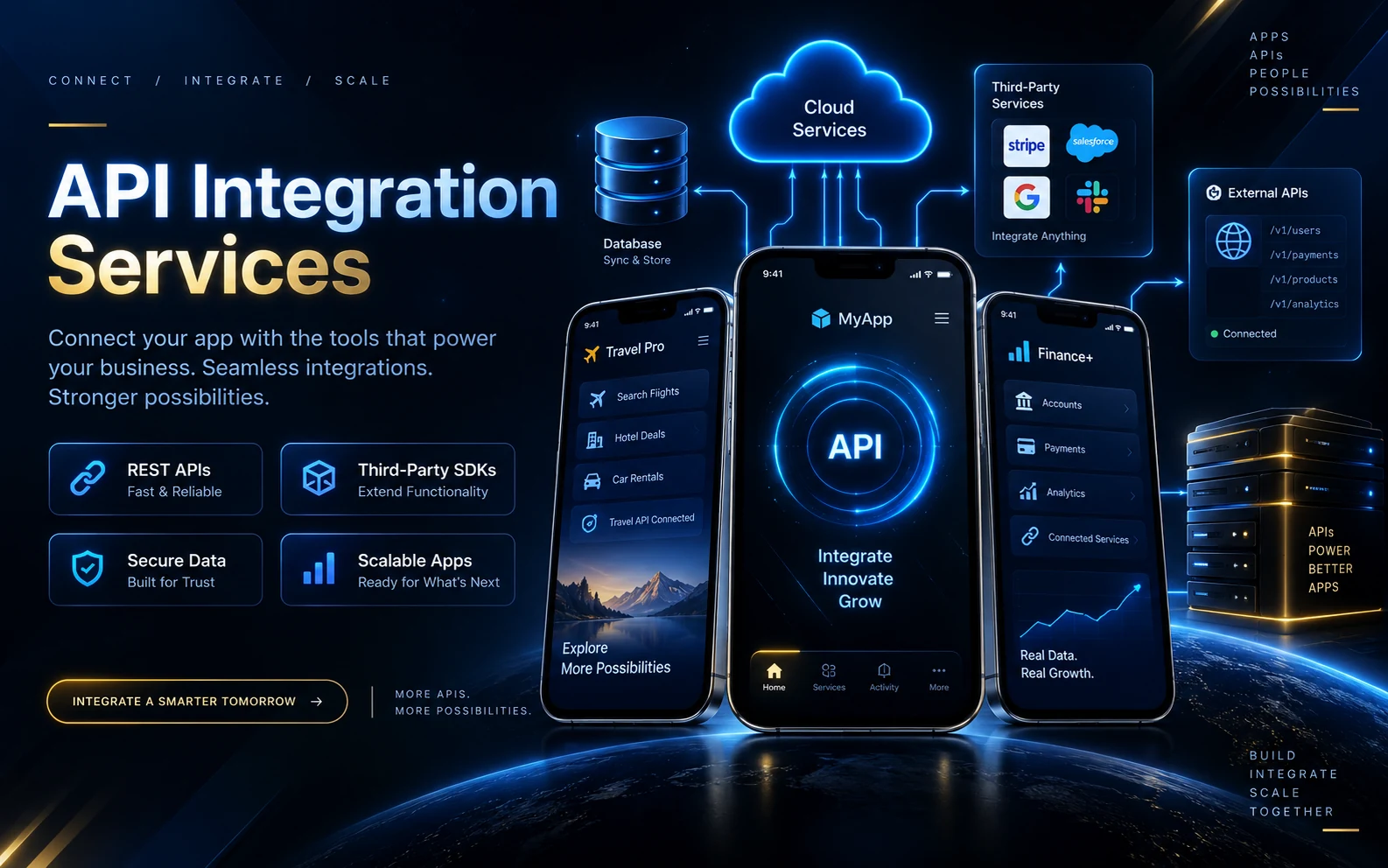 API integration services visual