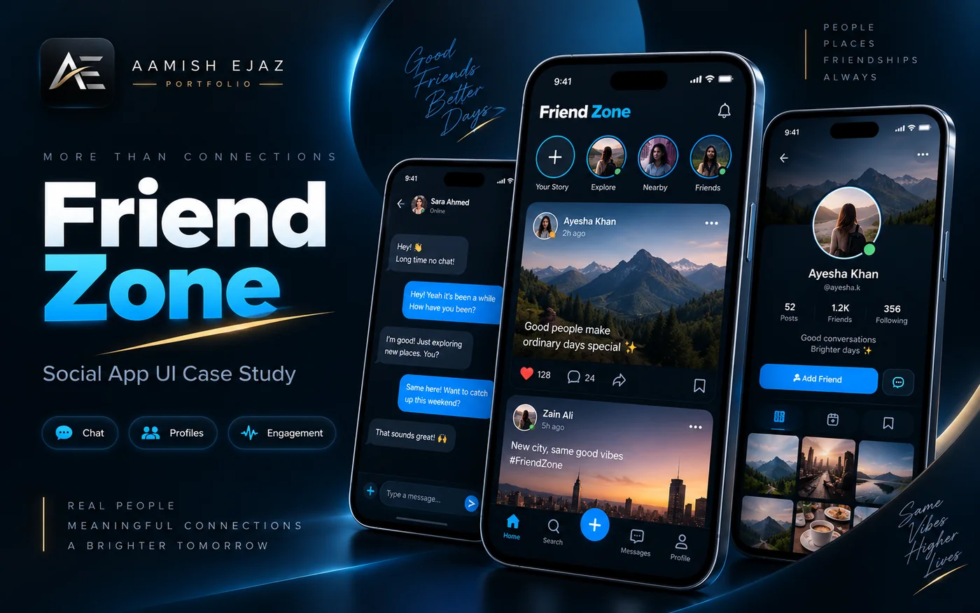 Friend Zone social app case study